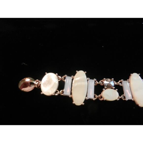 Bracelet with Oval and Iridescent Stones - New Condition - Picture 4 of 10